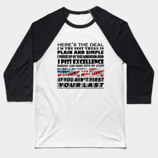 if you aint first , youre last Baseball T-Shirt