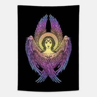 Seraphim Girl Tapestry