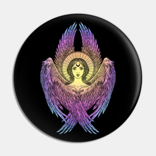Seraphim Girl Pin
