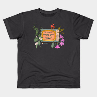If The Plot No Longer Works It's Ok To Change The Channel Kids T-Shirt
