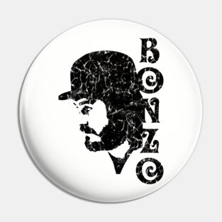 HARD ROCK DRUMMER - extra distressed Pin