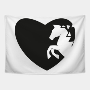 Horse lover gift for girls & women who love horses Tapestry
