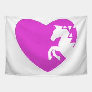 Horse lover gift for girls & women who love horses Tapestry