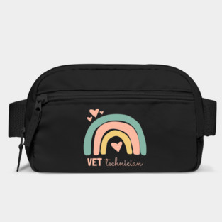 Veterinary Technician Vet Tech Veterinarian Rainbow Bag