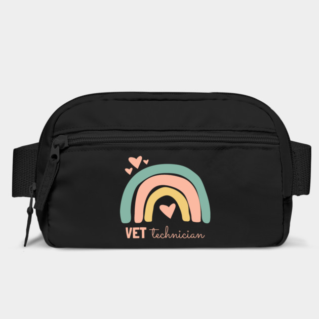 Veterinary Technician Vet Tech Veterinarian Rainbow by Tshirtiz