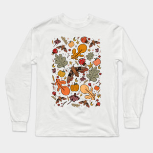 The moths and leaves Long Sleeve T-Shirt