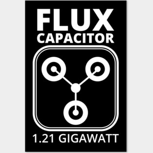 Flux Capacitor Posters and Art