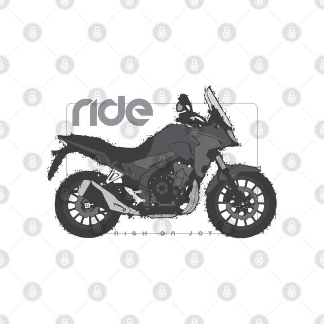 Ride cb500x black bw by NighOnJoy