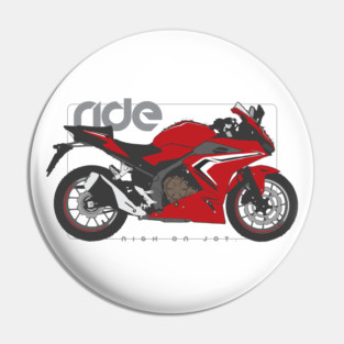 Ride cbr500r red Pin
