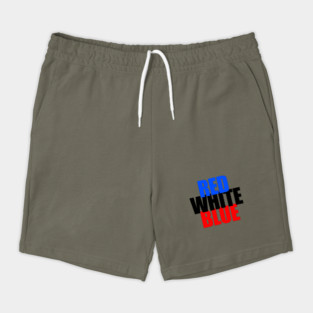 Red, White, and Blue? (Or Blue, Black, and Red?!?) Shorts