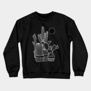 Cactus Plant pots Crewneck Sweatshirt