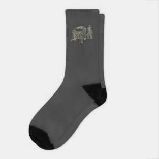Death 1984 Socks