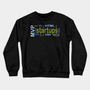 STARTUP Abbreviations Crewneck Sweatshirt