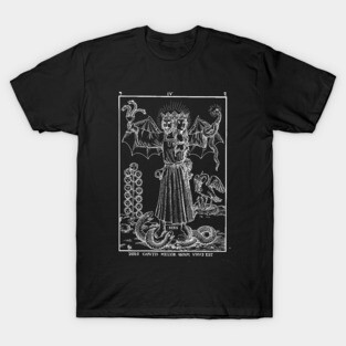 Vintage Occult Alchemy Esoteric Symbolism T-Shirt