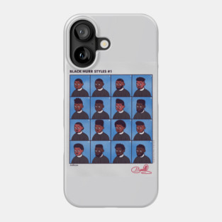 Black Hurr Styles Phone Case