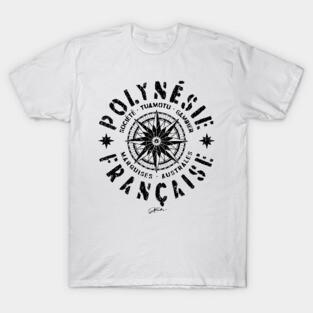 French Polynesia Compass T-Shirt