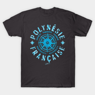 French Polynesia Compass T-Shirt