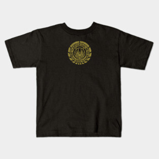 Battlestar Galactica Crest Kids T-Shirt