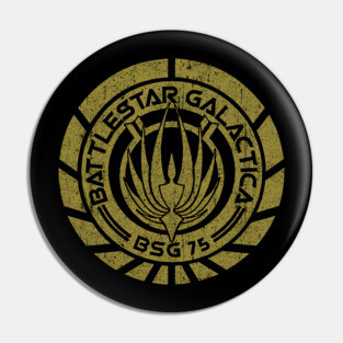 Battlestar Galactica Crest Pin