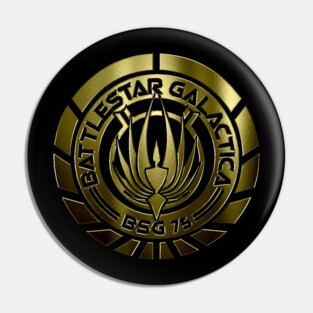 Battlestar Galactica Crest (Metal) Pin