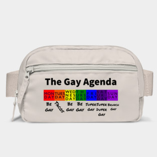 The Gay Agenda Bag