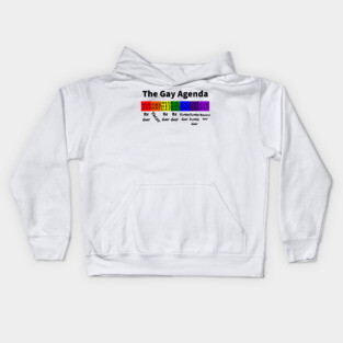 The Gay Agenda Kids Hoodie