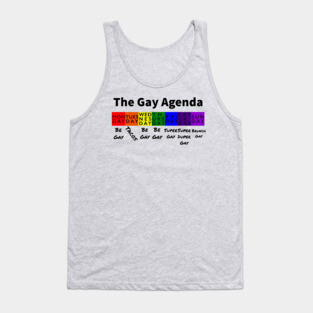 The Gay Agenda Tank Top