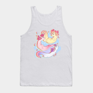 . Axolotl . Tank Top