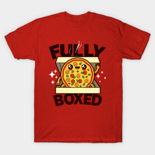 Cute Kawaii Pizza Off the Box Gift For Pizza Lovers T-Shirt
