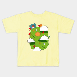 bed of grass Kids T-Shirt