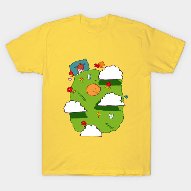 bed of grass T-Shirt by tofuvi
