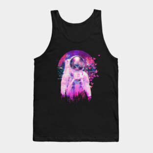 Ethereum Space Astronaut Crypto Eth To The Moon Tank Top