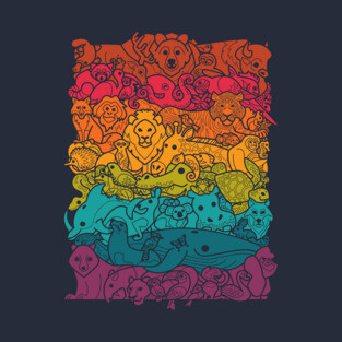 Animal Spectrum : Dark T-Shirt