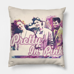 Pretty In Pink The Timeless Memories Retro Style Pillow