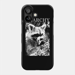 Anarchy Raccoon Phone Case