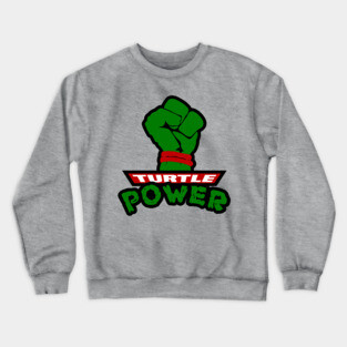 Turtle Power Fist Crewneck Sweatshirt