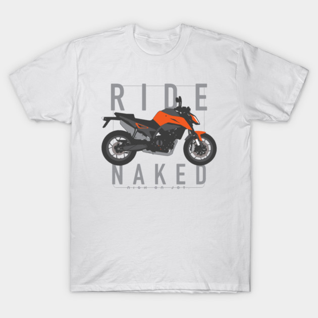 Ride Naked 790 duke orange2 T-Shirt by NighOnJoy