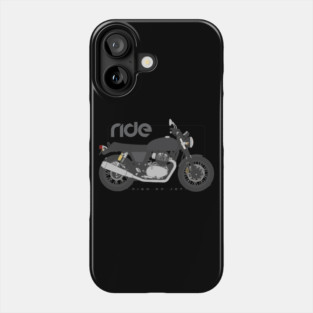 Ride interceptor black Phone Case