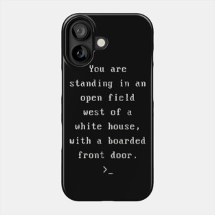 ZORK ADVENTURE TEXT Phone Case