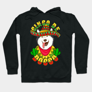 Cinco de Doggo Funny Alaskan Malamute Dog for Cinco de Mayo graphic Hoodie