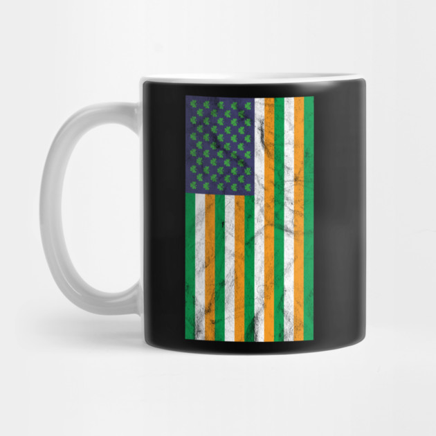 USA and Irish Flag Mashup by belownormal