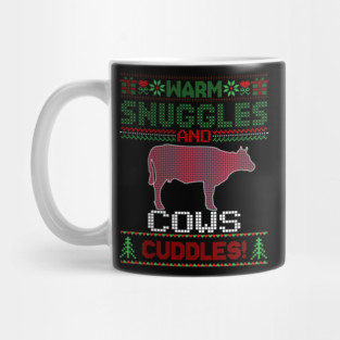 Funny Cow Ugly Christmas cow Mug