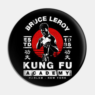 Bruce Leroy Academy Pin