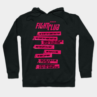 Fight Club Rules Hoodie