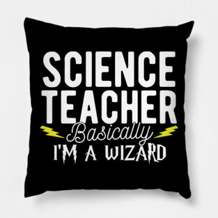 Science Teacher Pillow