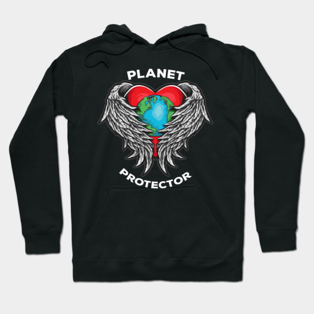 Planet Protector Earth Day Hoodie by creative