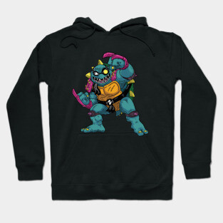 Slash the mutant Snapping turtle villain. Hoodie