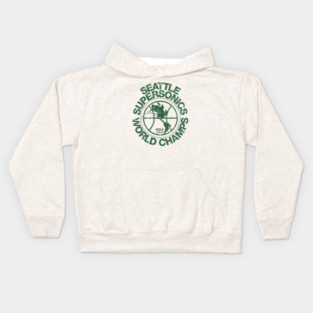 Seattle Supersonics World Champs 1979 Kids Hoodie
