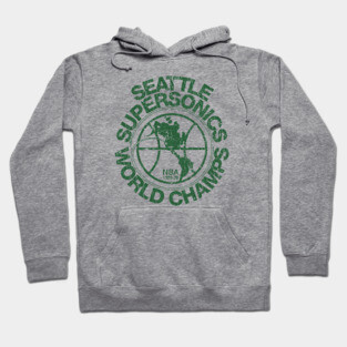 Seattle Supersonics World Champs 1979 Hoodie