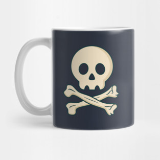 Cool Pirate Skull T-Shirt Mug